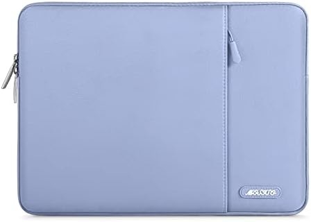 Bolso de manga para computadora portátil Compatible con MacBook Air 13 M3 A3113 M2 /Pro 13 M2 M1,Cuadro vertical de poliéster con bolsillo, gris
