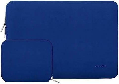 Manga de portátil Compatible con MacBook Air/Pro, portátil de 13-13 pulgadas, bolso de neoprene con caja pequeña, albaricoque