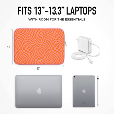 Capa de portátil de 13 pulgadas, encaja entre los 13 y los 13.3 pulgadas en los portátiles: MacBook Air Case, Pro, Case Chromebook M1 Capa de pulgada, HP Soft