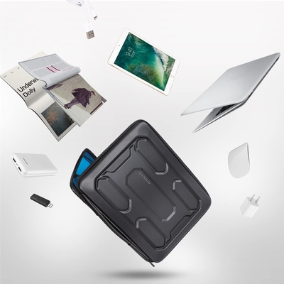 13Cuerpo de portátil de 3 pulgadas con mango Bolso de computadora a prueba de golpes Valija de protección EVA a prueba de agua portátil de 13-13 pulgadas