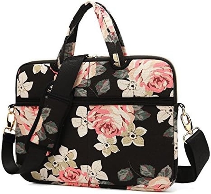 Red Bohemia Patten portátil a prueba de agua hombro bolso de mensajería funda manga para 12 pulgadas 13,3 pulgadas portátil