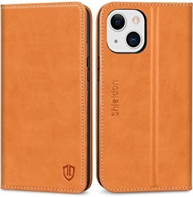 Cuerpo de cartera plegable de cuero sello magnético soporte de ranura de tarjeta de bloqueo RFID Cuerpo totalmente protegido compatible con el iPhone 13