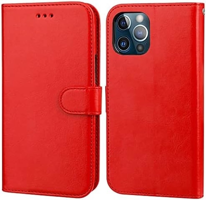 Compatible con el iPhone 12/Pro cartera de bolsillo con soporte de tarjeta PU pieza de piele soporte de pulsera a prueba de golpes clamshell 6,1 pulgadas