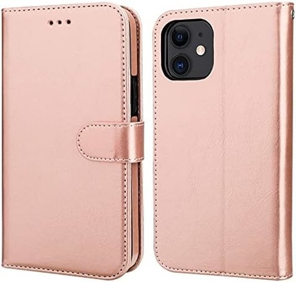 Compatible con el iPhone 12/Pro cartera de bolsillo con soporte de tarjeta PU pieza de piele soporte de pulsera a prueba de golpes clamshell 6,1 pulgadas