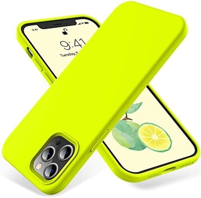 Cuerpo para iPhone 12 Pro Max, Protección de grado militar, Silicona a prueba de golpes, Antihuellas y Antiderrapante, Cuerpo para teléfono