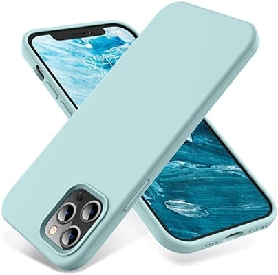 Cuerpo para iPhone 12 Pro Max, Protección de grado militar, Silicona a prueba de golpes, Antihuellas y Antiderrapante, Cuerpo para teléfono