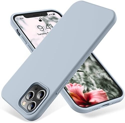 Cuerpo para iPhone 12 Pro Max, Protección de grado militar, Silicona a prueba de golpes, Antihuellas y Antiderrapante, Cuerpo para teléfono