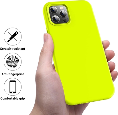 Cuerpo para iPhone 12 Pro Max, Protección de grado militar, Silicona a prueba de golpes, Antihuellas y Antiderrapante, Cuerpo para teléfono