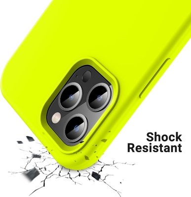 Cuerpo para iPhone 12 Pro Max, Protección de grado militar, Silicona a prueba de golpes, Antihuellas y Antiderrapante, Cuerpo para teléfono