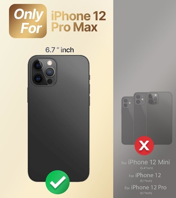 Cuerpo para iPhone 12 Pro Max con soporte, Cuerpo para teléfono con soporte de doble anillo, Mujeres Mujeres Bling Cuerpo protector de lujo Escuchar