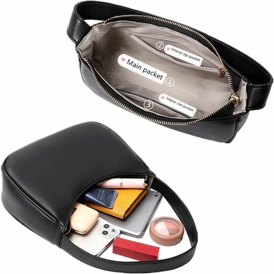 Bolsas de hombro para mujeres, carinoso bolso de mano Hobo Tote Mini Bolso de embrague con cierre de cremallera
