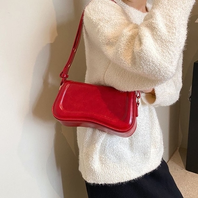 Bolso de hombro pequeño para mujeres Bolso Crossbody de moda Bolso de cuero a prueba de agua Bolsos de mano de embrague Bolsas de diseño