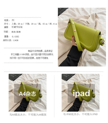 Bolso de hombro pequeño para mujeres Bolso Crossbody de moda Bolso de cuero a prueba de agua Bolsos de mano de embrague Bolsas de diseño