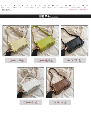 Bolso de hombro pequeño para mujeres Bolso Crossbody de moda Bolso de cuero a prueba de agua Bolsos de mano de embrague Bolsas de diseño