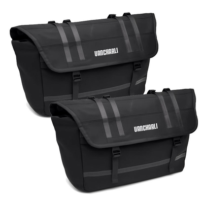 Bolsas para bicicletas personalizadas Bolsas para hombros con doble portador Diseñadas con una gran capacidad y una correa ajustable para el hombro