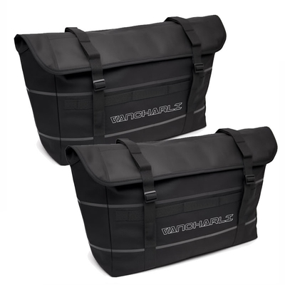 Bolsas para bicicletas personalizadas Bolsas para hombros con doble portador Diseñadas con una gran capacidad y una correa ajustable para el hombro