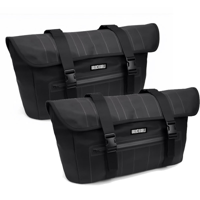 Bolsas para bicicletas personalizadas Bolsas para hombros con doble portador Diseñadas con una gran capacidad y una correa ajustable para el hombro