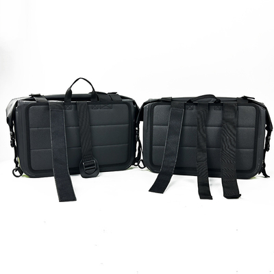 Bolsas de montura de motocicleta de gran capacidad 25L impermeables Bolsas de motocicleta
