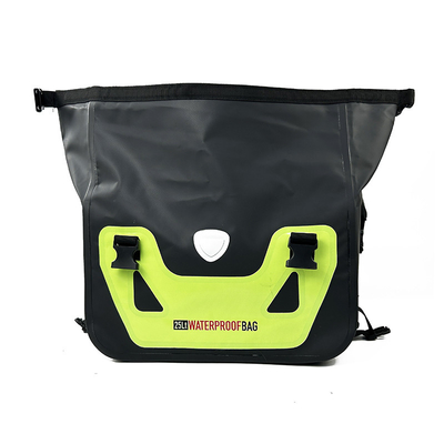Bolsas de montura de motocicleta de gran capacidad 25L impermeables Bolsas de motocicleta