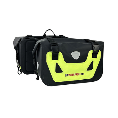 Bolsas de montura de motocicleta de gran capacidad 25L impermeables Bolsas de motocicleta