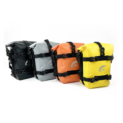 Bolso de motocicleta de PVC resistente al agua resistente y ligero Bolso de motocicleta