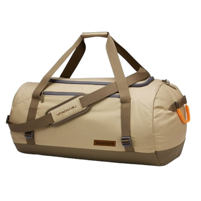 Bolso de deporte y gimnasio de viaje de color marrón versátil, duradero y diseñado para estilos de vida activos