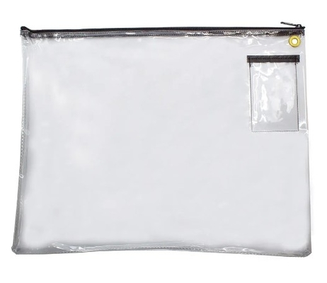 Interoffice Transit Clear Mailbag El Interoffice Transit Clear Mailbag es ideal para cartas, correos de tamaño legal, archivos, informes y más