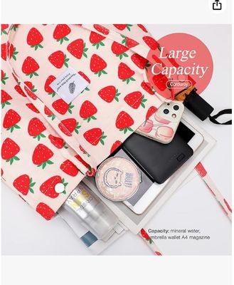 Mujeres Mujeres, bolso de hombro reutilizable de corduroy de gran capacidad