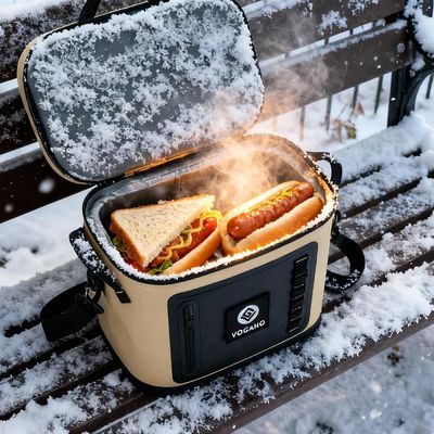 Bolsa de enfriamiento a prueba de agua de múltiples escenarios con TPU a prueba de fugas Construcción de retención de hielo de 24 horas y correas ajustables cómodas para versátiles