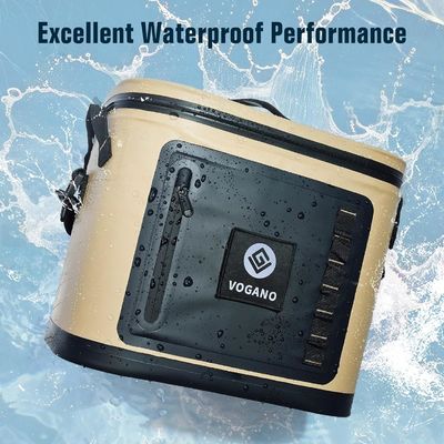 Bolsa de enfriamiento a prueba de agua de múltiples escenarios con TPU a prueba de fugas Construcción de retención de hielo de 24 horas y correas ajustables cómodas para versátiles