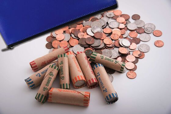 Mejores productos de oficina 6 paquete, bolso de seguridad con cremallera, de cuero, bolsa de efectivo, bolsa de monedas, bolsa de utilidad, azul