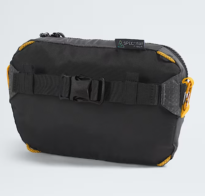 Bolso Fanny Packs Compartimiento principal con cremallera tiene un bolsillo de malla de cremallera segura con un clip de llave
