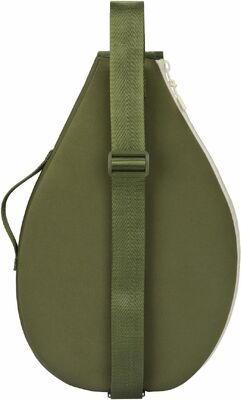Funda Protectora Acolchada de Neopreno para Raquetas de Tenis con Bolsillo | Diseño de Manga Suave, 2 Compartimentos, Se Adapta a Raquetas de Tenis, Squash, Bádminton, Transporte en Hombro o Cruzado
