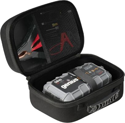 Funda Protectora EVA Compatible con NOCO GB20/GB40/GBX45/GB50 Jump Starters, AstroAI S8/NEXPOW/BIUBLE/BUTURE/HULKMAN de hasta 8.2" x 4.7" x 3.5" se pueden almacenar, Solo estuche de viaje portátil