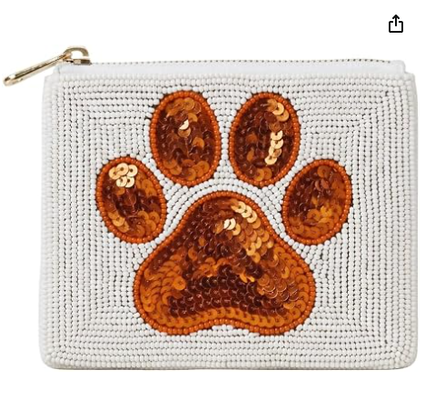 Bolso de monedas con cuentas de cambio Bolso de cerradura Bolso de billetera Softball