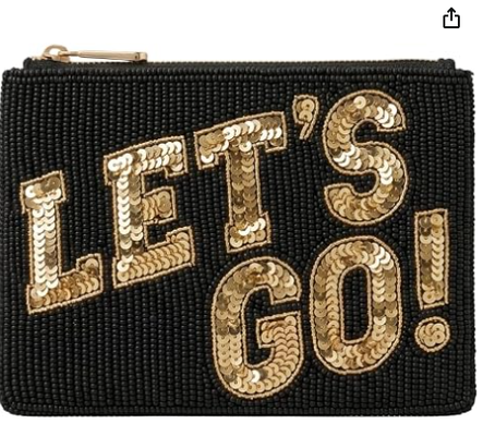 Bolso de monedas con cuentas de cambio Bolso de cerradura Bolso de billetera Softball