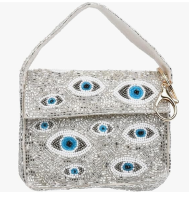 Bolso de baguetas, mini bolso de hombro, bolso ligero con patrón