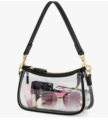 Pequeño bolso negro para mujeres, lindo mini bolso de hombro con cierre de cremallera. 2 correas extraíbles, bolsos retro, bolso clásico, bolso para mujeres.