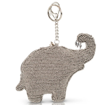 Diamond Caravan Coin Purse Coin Purse Key ring and easy open trigger hook Beaded coin small bags
