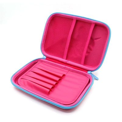 ODM 60Pcs Unicorn EVA Pencil Case 3D que imprime a Logo Pink Color