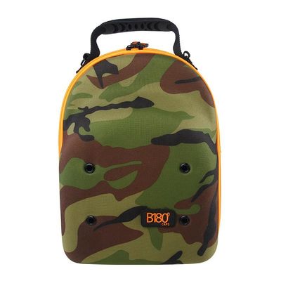 Guarnición de EVA Storage Case Knitted Fabric del portador del casquillo del color del camuflaje