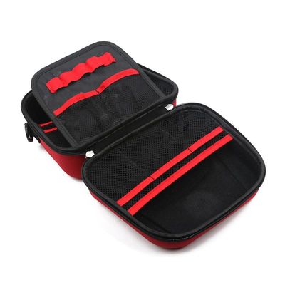 Kit de primeros auxilios de grado médico EVA portátil con bolsillos de malla de tamaño personalizable y correas elásticas para la organización
