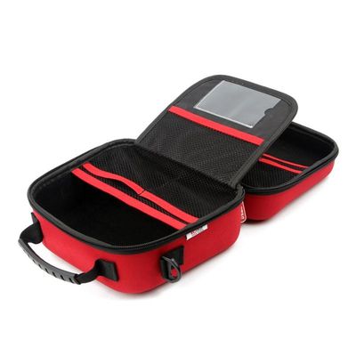 Kit de primeros auxilios de grado médico EVA portátil con bolsillos de malla de tamaño personalizable y correas elásticas para la organización