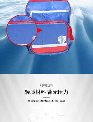 Bolsa de mochila a prueba de choques de la escuela de mochila a prueba de agua de poliéster 600D Nylon Pu cuero bolsas de mochila de la escuela a prueba de agua reducir el estrés protección reflectiva lado tienen bolsa de copa de agua