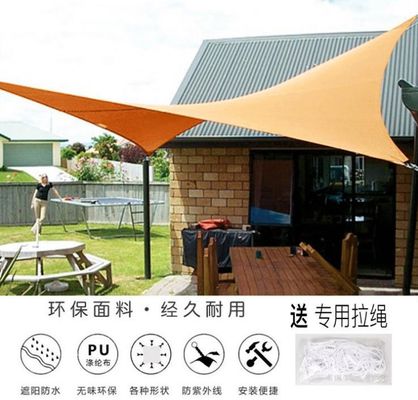 Prenda impermeable al aire libre de la tienda 210D de la sombra de Sun de la playa de la prueba ultravioleta