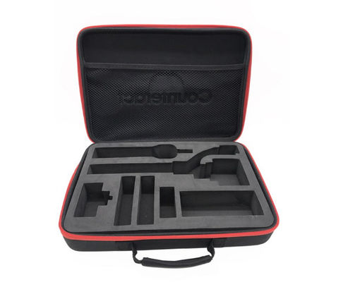 Remiendo de goma que lleva de EVA Hard Shell Case Hand del poliéster negro de los colores 900D