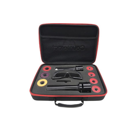 Remiendo de goma que lleva de EVA Hard Shell Case Hand del poliéster negro de los colores 900D