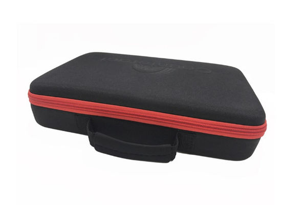 Remiendo de goma que lleva de EVA Hard Shell Case Hand del poliéster negro de los colores 900D