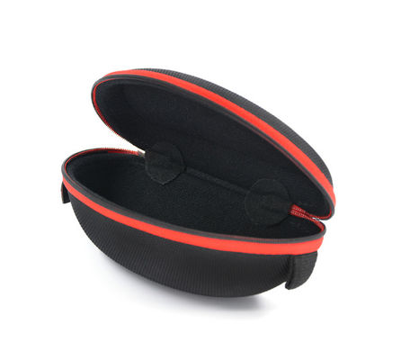 Impresión negra de EVA Sunglasses Case Custom Logo del poliéster 1680D