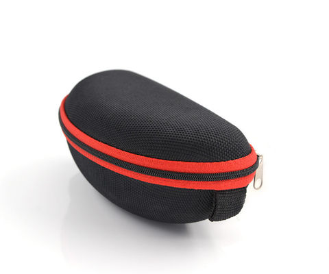 Impresión negra de EVA Sunglasses Case Custom Logo del poliéster 1680D